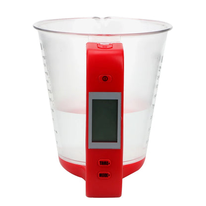 Digital Beaker Electronic Tool with LCD Display Temperature Measurement Cups Hostweigh Measuring Cup Kitchen Scales